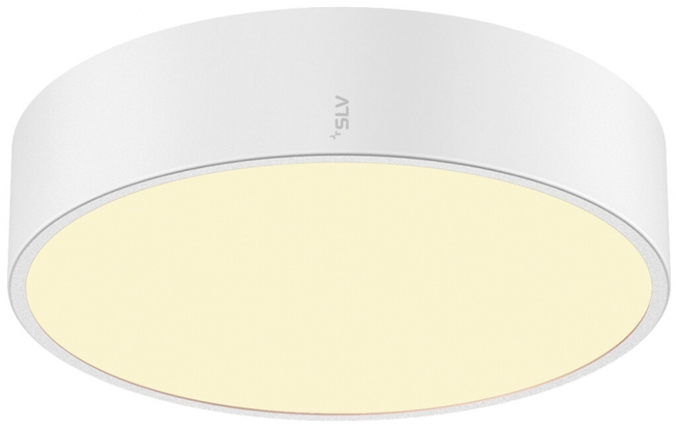 Plafoniera LED SLV MEDO 30 12W 1200lm 927/930/940 IP50 REG Ø280mm bianco 