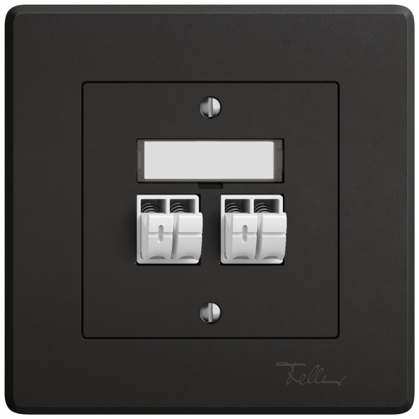 Presa audio INC EDIZIO.liv SNAPFIX® 2× ne 