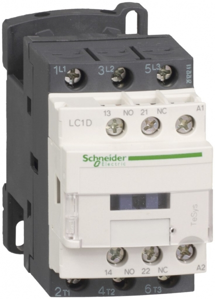 Contattore Schneider Electric LC1D09P7 230V 50/60Hz 1Ch+1cont.9A TeSys 