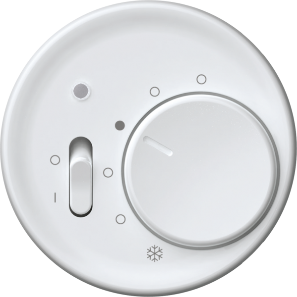 Termostato ambiente origin con interruttore 230VAC 5…30°C 10A bianco 