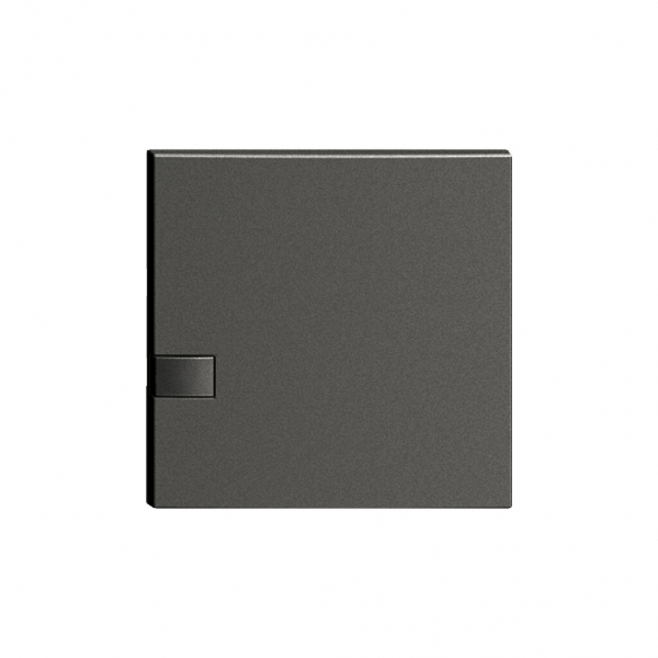 Touche 1/1 KNX/électron.s.LED EDIZIOdue commande simple noir 