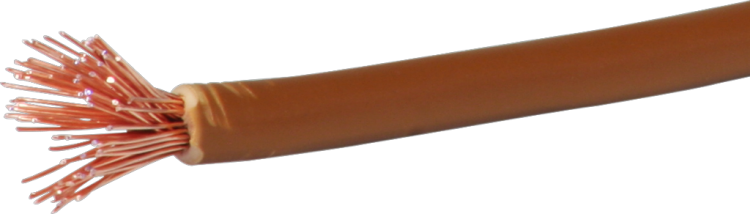 Filo T fless.6mm² su bobina ma Bobina à 100m H07V-K 