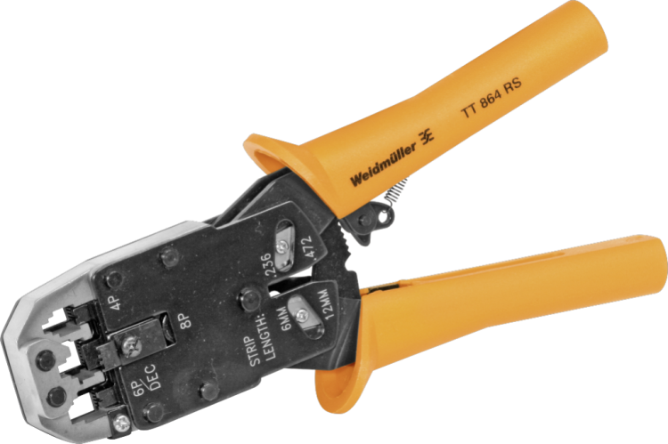 Outil à sertir Weidmüller TT 864 RS pour connecteur à fiche modulaire 