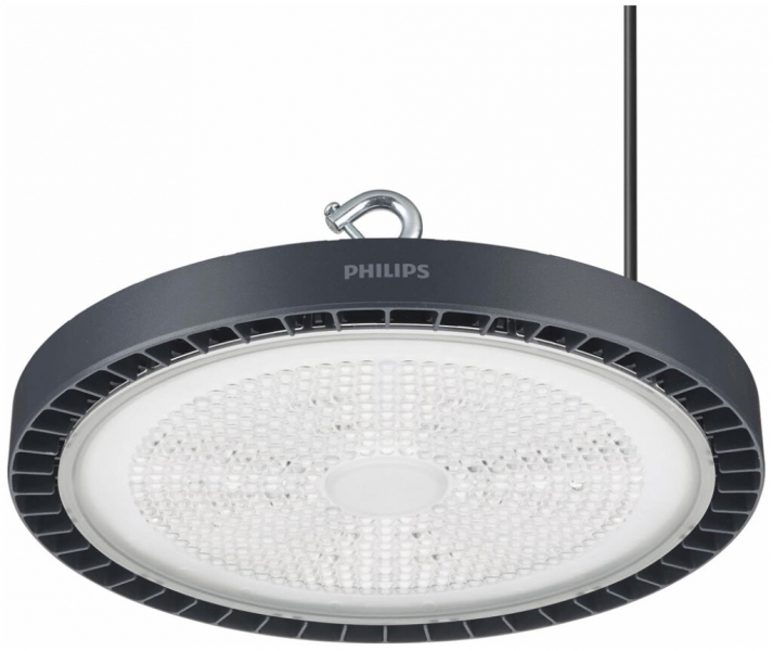 Proiettore capannone LED CoreLine BY122P 157W 25000lm 4000K IP65 WB grigio 
