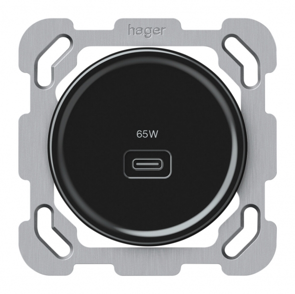 Presa di carica USB INC origin 1×USB-C 3250mA 20V nero 