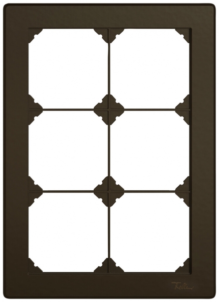 Cadre de recouvrement ENC EDIZIO.liv SNAPFIX® 3×2/2×3 156×216mm br 