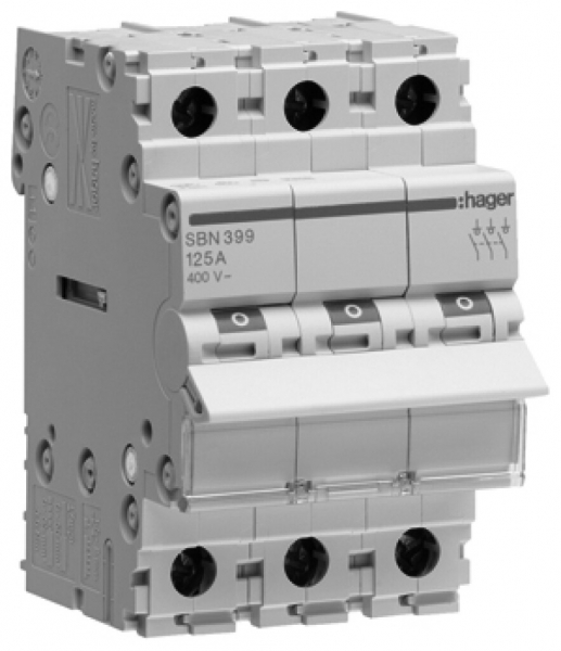 Interruttore AMD Hager 100A 400V 3 chiusura 0 apertura 0 invertitore 3UM 