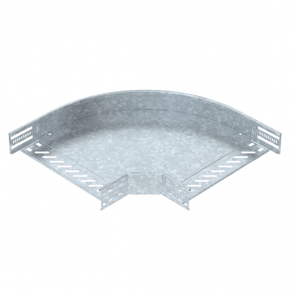 Coude BET RB 90° 60×300mm acier galvanisé à chaud 