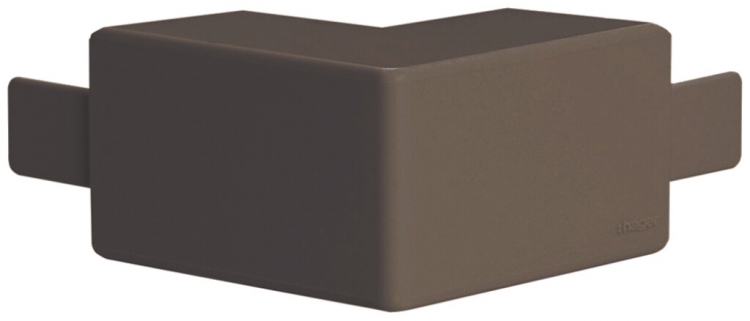 Angolo esterno Hager tehalit.LF/LFF 33×20mm marrone IP30 