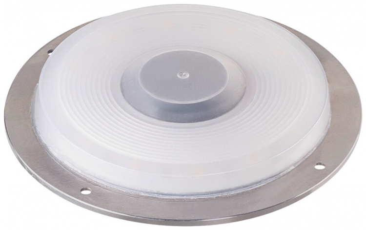 Lampada da terra LED SLV BIG PLOT 4.9W 540lm 3000K Ø124×16mm, acciaio pregiato 