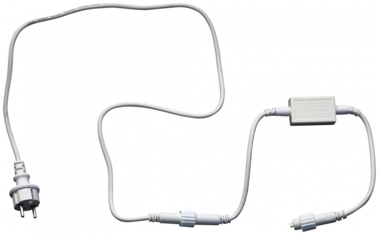 Cavo d'alimentazione AC/DC LED MK per QuickFix, bianco 