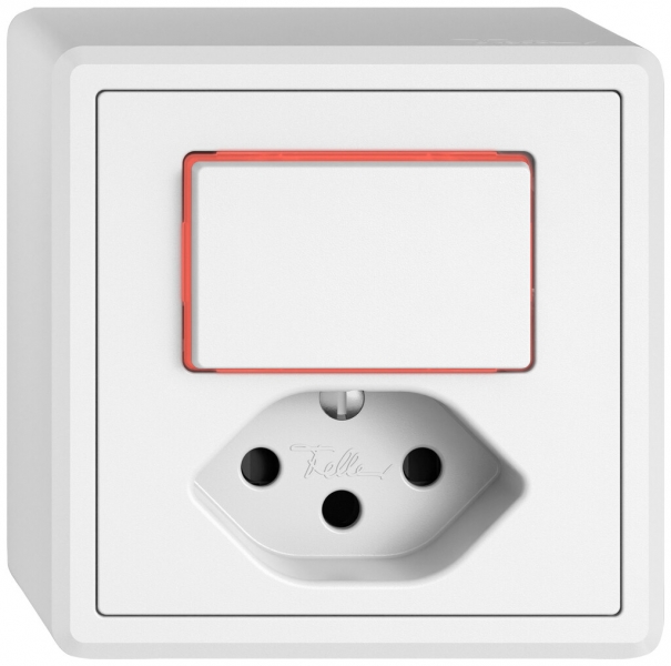Combinazione AP EDIZIO.liv SNAPFIX® ARK+T13 shut.illuminazione laterale ro bi 