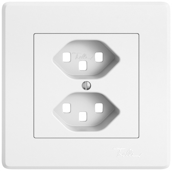 Kit di montaggio INC EDIZIO.liv SNAPFIX® per presa 2×T23 bi 