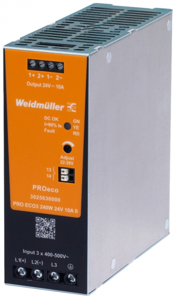 Alimentazione a commutazione Weidmüller Connect Power PRO ECO3 240W 24V 10A 