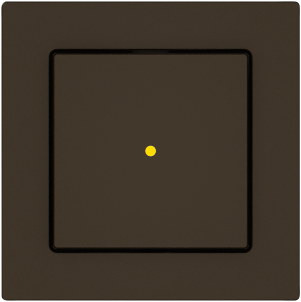 Contact à poussoir EDIZIO.liv SNAPFIX® ARK/1P éclairage frontal jaune br 
