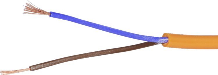 Cavo EPR-PUR 2x1 LN or Una lunghezza
