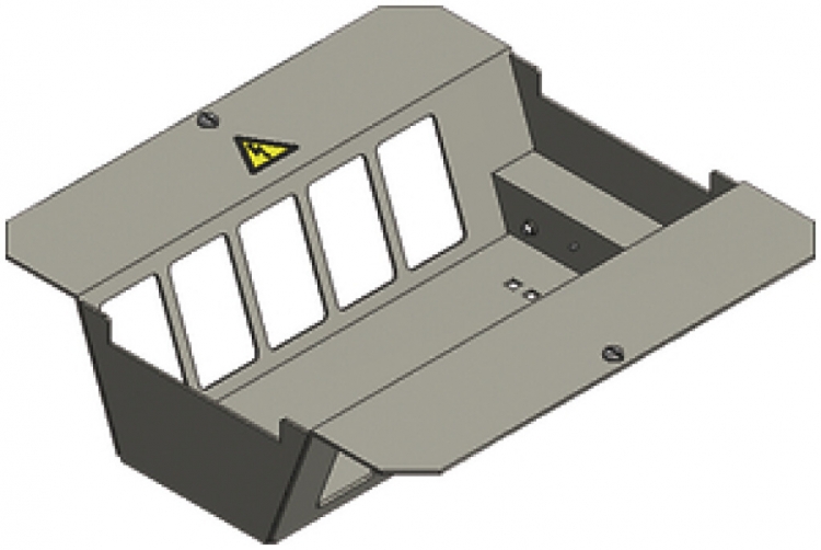 Kit di montaggio BAK 2×5 FLF verticale vuoto 