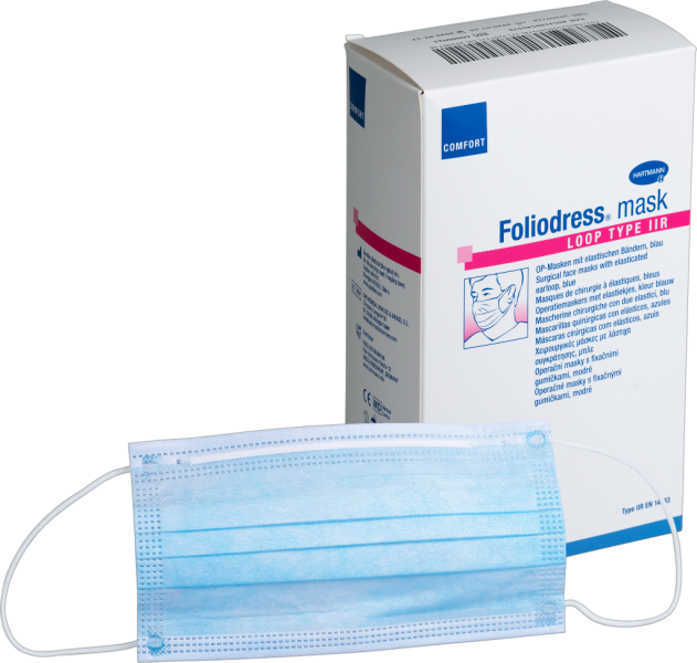 Maschera protettiva / Maschera d'igiene Tipo IIR P, confezione da 50 pz. 