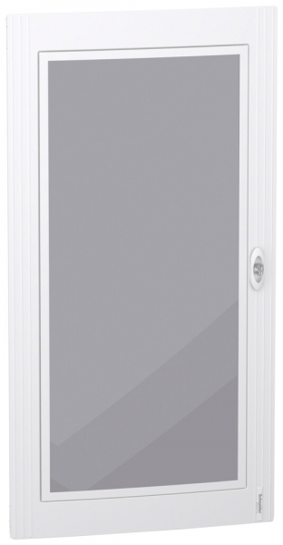 Porte SE PrismaSeT XS p.6×24UM fenêtre en verre cadre blanc 550×1050×20mm 