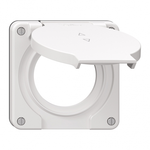 Couvercle avec clapet NEVO Ø53mm pour interrupteur store 2t bc (joint no) 