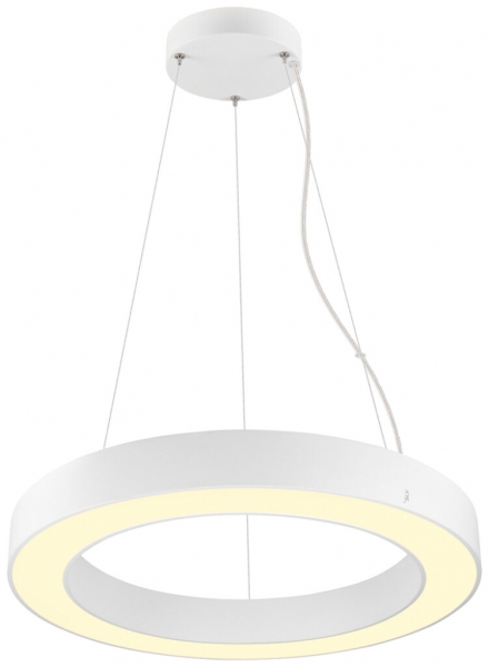 Luminaire suspendu LED SLV MEDO RING 60 26W 3750lm 930/940 DALI Ø600mm blanc 