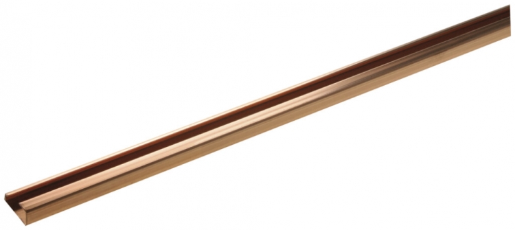 Barre profilée Cu EN 50035-G32 L=2m 