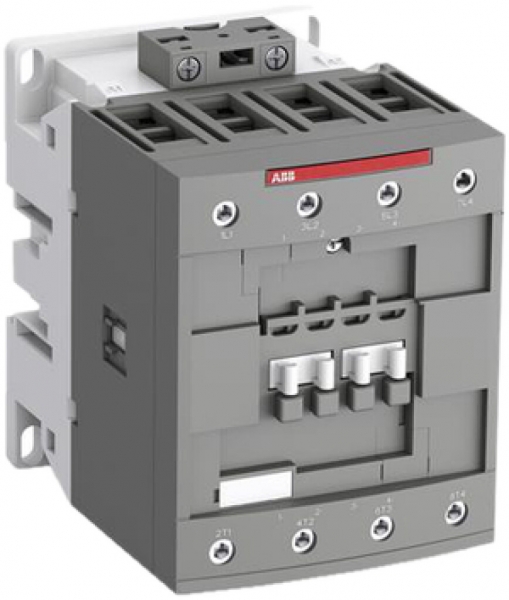 Contattore ABB AF80-40-00-11 4P 125A/80A (AC-1/AC-3) 24…60VAC/20…60VDC a vite 