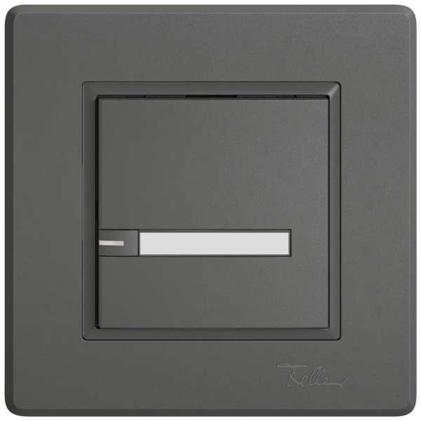 UP-KNX-Taster RGB EDIZIO.liv SNAPFIX® Temperaturfüh.RGB-LED Pap.1×T 1-Tbed.dgu 