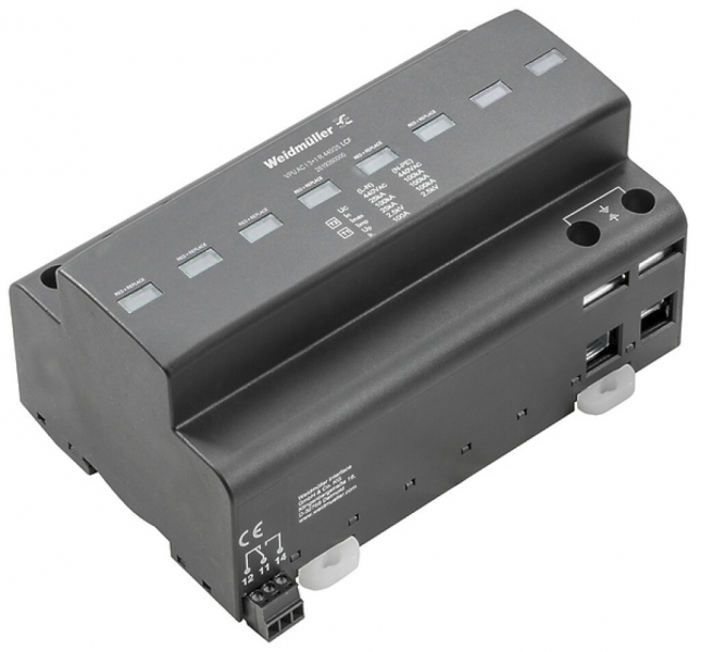 Scaricatore di sovratensione Weidmüller VPU AC I 3+1 R 440/25 LCF 