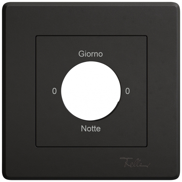 UP-Montageset EDIZIO.liv SNAPFIX® f.Drehschalter m.Schloss 0-Giorno-0-Notte sz 
