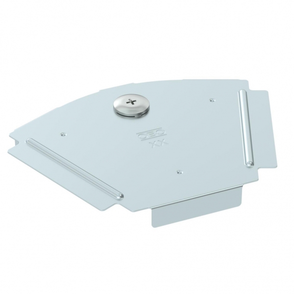 Deckel BET RBD 45° 100×125mm Stahl bandverzinkt 