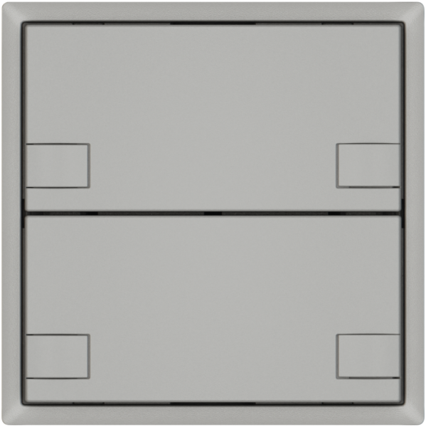 KNX-Taster RGB EDIZIO.liv SNAPFIX® Temperaturfüh.o.LED 2×Taste 2-Tbed.hgu 