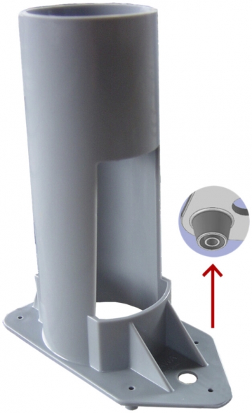 Supporto per tubi FAWA 4×M16/M20, 2×M25 