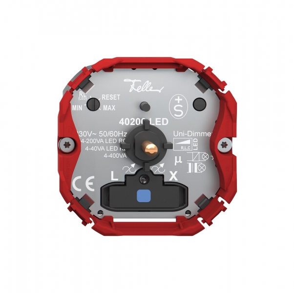 Variateur Feller SNAPFIX® univ.lump.bl 4…400W/4…400VA/4…200W/VA 