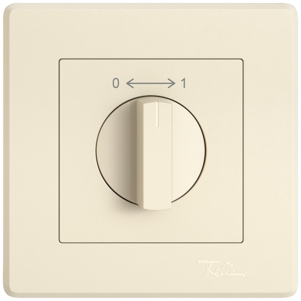 UP-Montageset EDIZIO.liv SNAPFIX® f.Drehschalter m.Griff 0 → ← 1 cr 