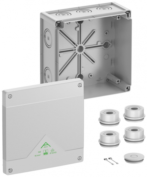 Boîte de dérivation AP Spelsberg Abox 160-L 182×182×90mm IP66 gr 