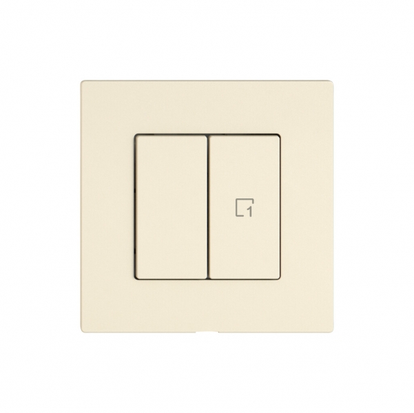 Comando per interruttore EDIZIO.liv Wiser SNAPFIX® 1C scena WLAN 2T cr 