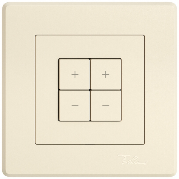 Kit di montaggio INC EDIZIO.liv Wiser SNAPFIX® p.dimmer 2C 4T cr 