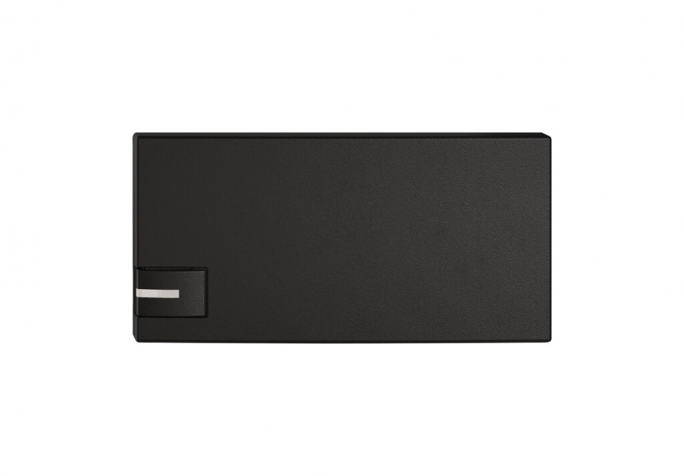 Poussoir 1/2 EDIZIO.liv SNAPFIX® p.KNX&UNI a.LED comm.à 1 touche no 