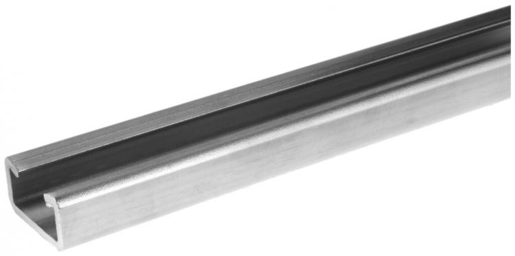 Barra profilata Woertz 32×18×3mm zinc.3m 