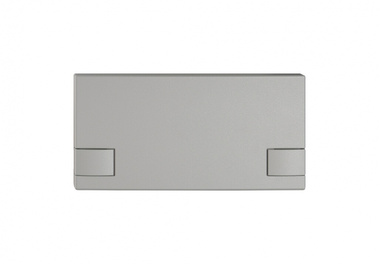 Pulsante 1/2 EDIZIO.liv SNAPFIX® p.KNX&UNI s.LED comando a 2 tasti grc 