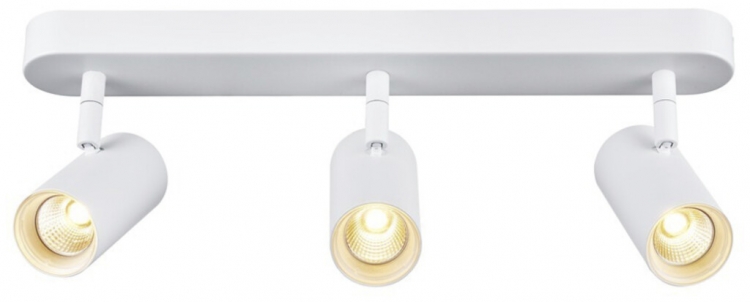 Plafoniera/lpda a muro LED SLV NOBLO-3 24W 1800lm 2700K 36° 400×127×105mm bianco 