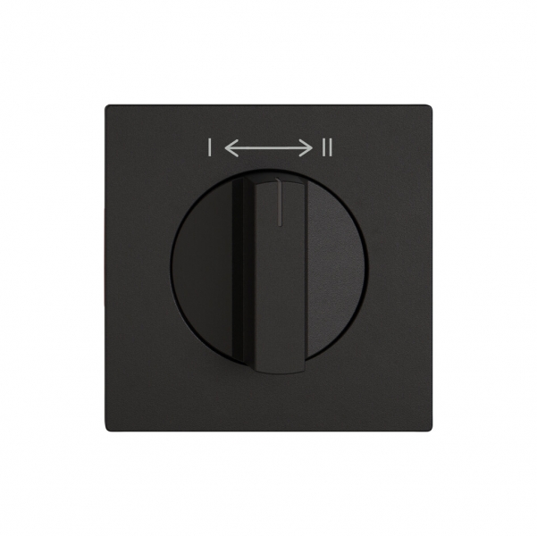 Kit di montaggio EDIZIO.liv SNAPFIX® p.pulsante girevole manop.1 → ← 2 ne 