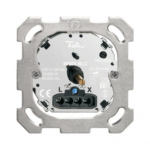 Intérieur variateur FH 20…600W universel, illuminable LED bleu 