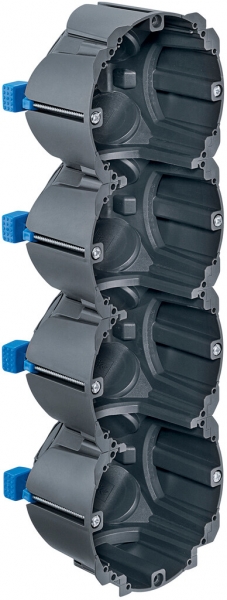 Scatola per parete cava HSB D83, grd. 4×1, 265×83×65mm TFI 850°C 