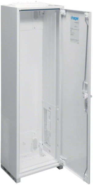 Armoire murale Hager univers avec porte CP II IP44 550×1700×205 blanc 