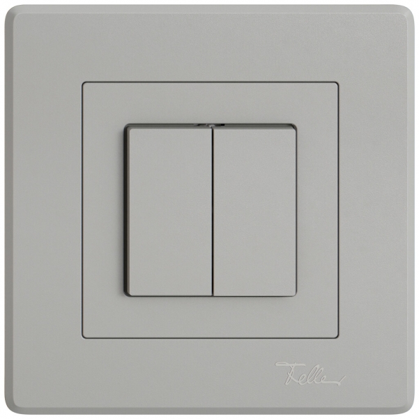 Interrupteur/contact à poussoir ENC EDIZIO.liv SNAPFIX® ouv.-fer.+inver.3/1L grc 