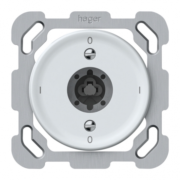 Interruttore a chiave INC origin interruttore 0/1L 16A 250V 0-I-0-I 77×77mm bi 