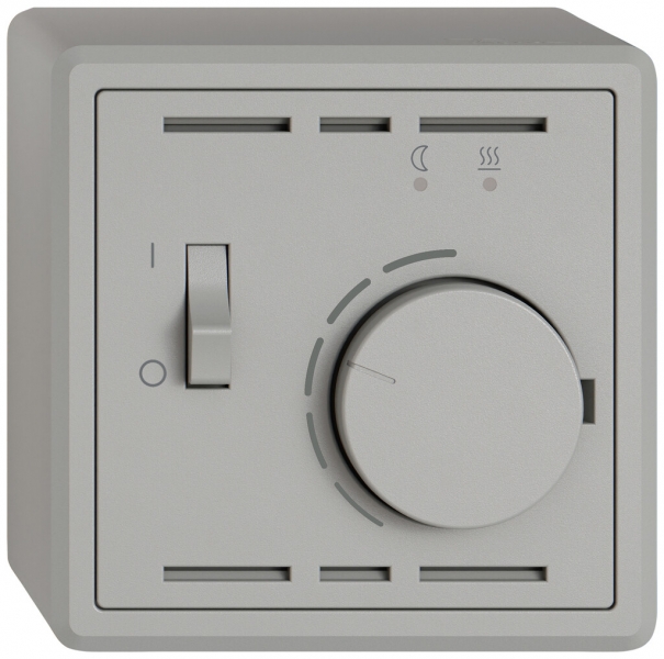 Termostato ambiente AP EDIZIO.liv SNAPFIX® p.riscaldamenti a pavimento grc 