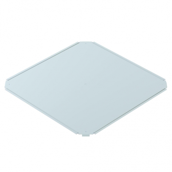 Coperchio BET RKD p.pezzo a croce 600mm acciaio zincato a nastro zinco-alluminio 